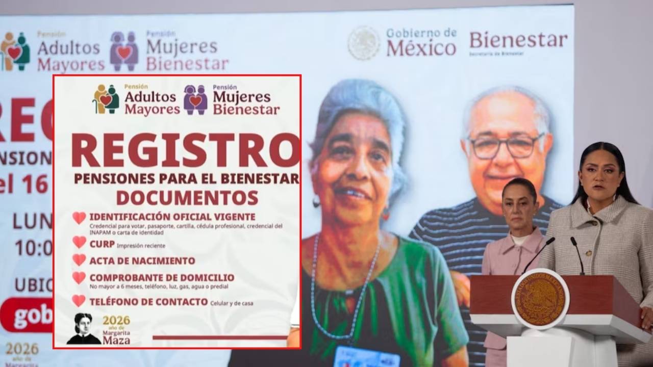 Registro Pensiones Bienestar 2026: fechas y requisitos