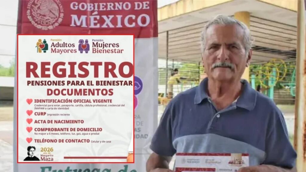 Calendario de entrega de tarjetas Pensión Bienestar 2026: requisitos y registro en febrero