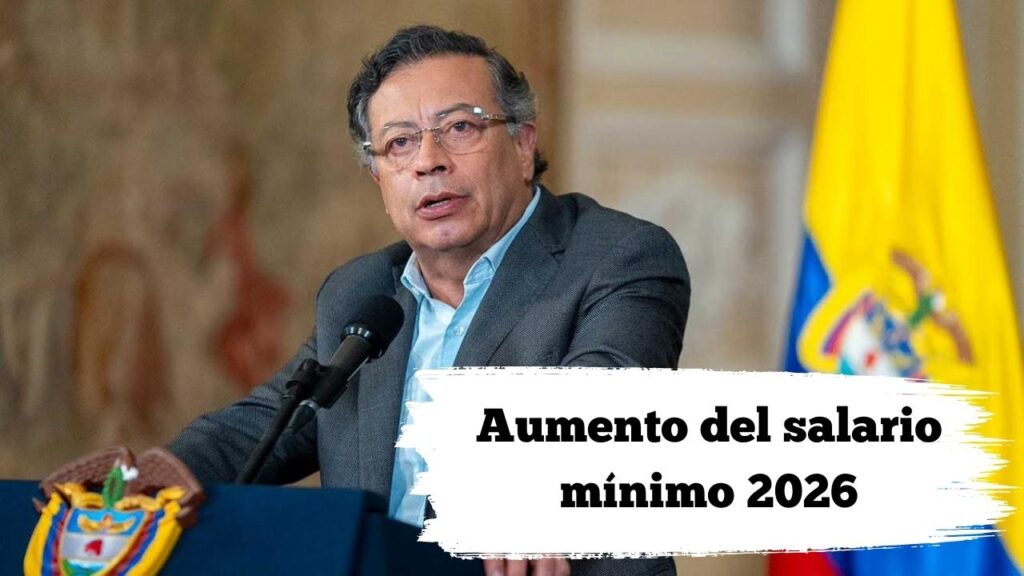 Aumento del salario mínimo 2026: podría superar el 23% según lo adelantado por el Gobierno Petro