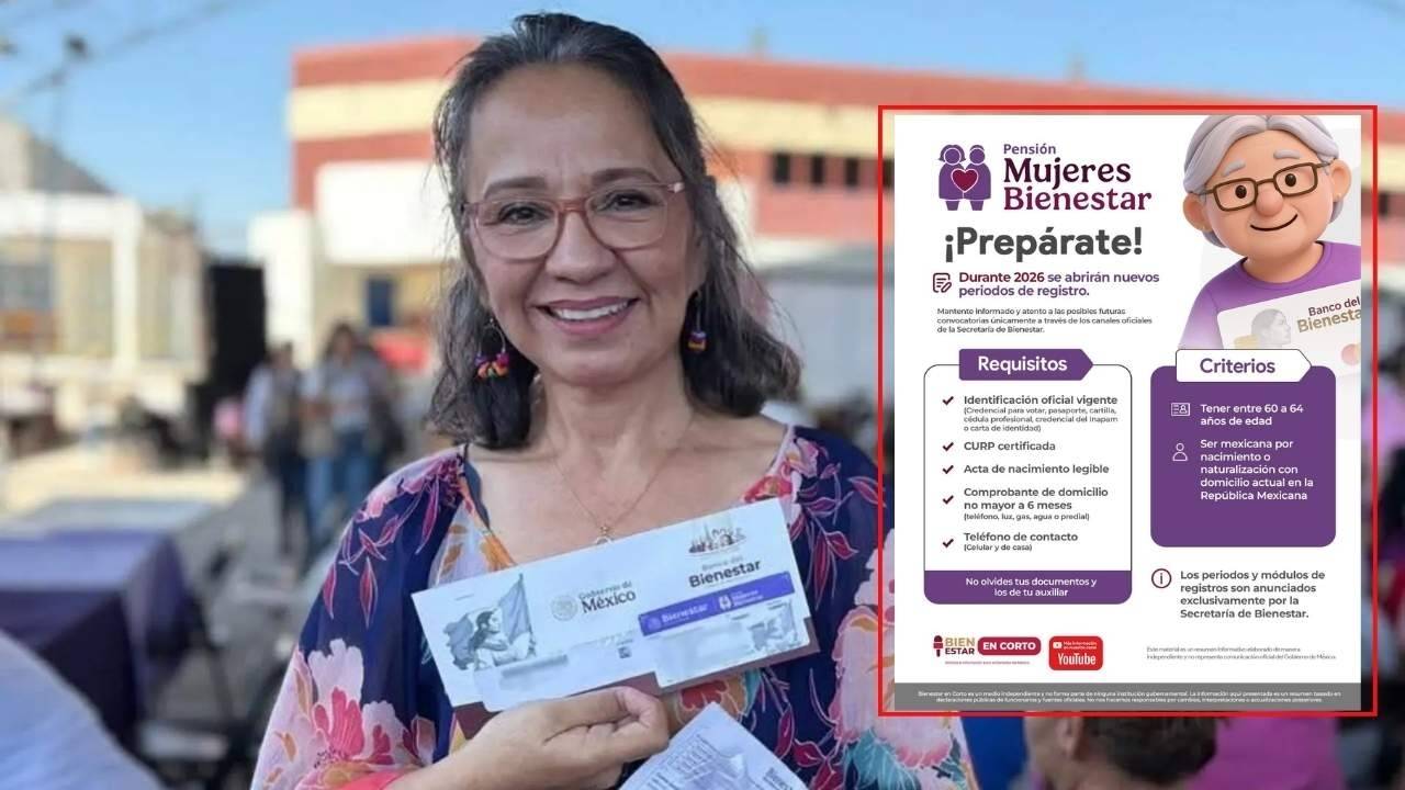Registro a la Pensión Bienestar 2026: fechas oficiales, requisitos para hombres y mujeres y cómo asegurar el beneficio